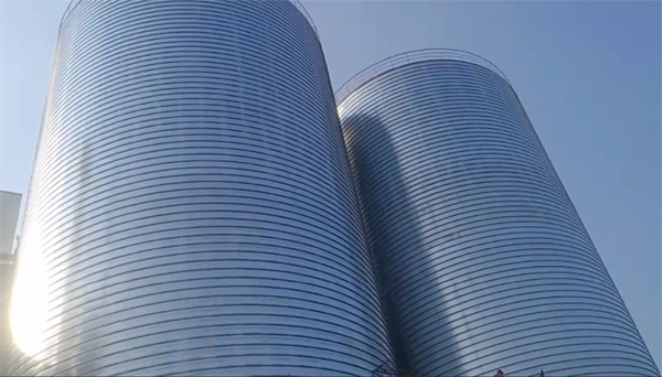 上海2座混凝土高架卷板仓